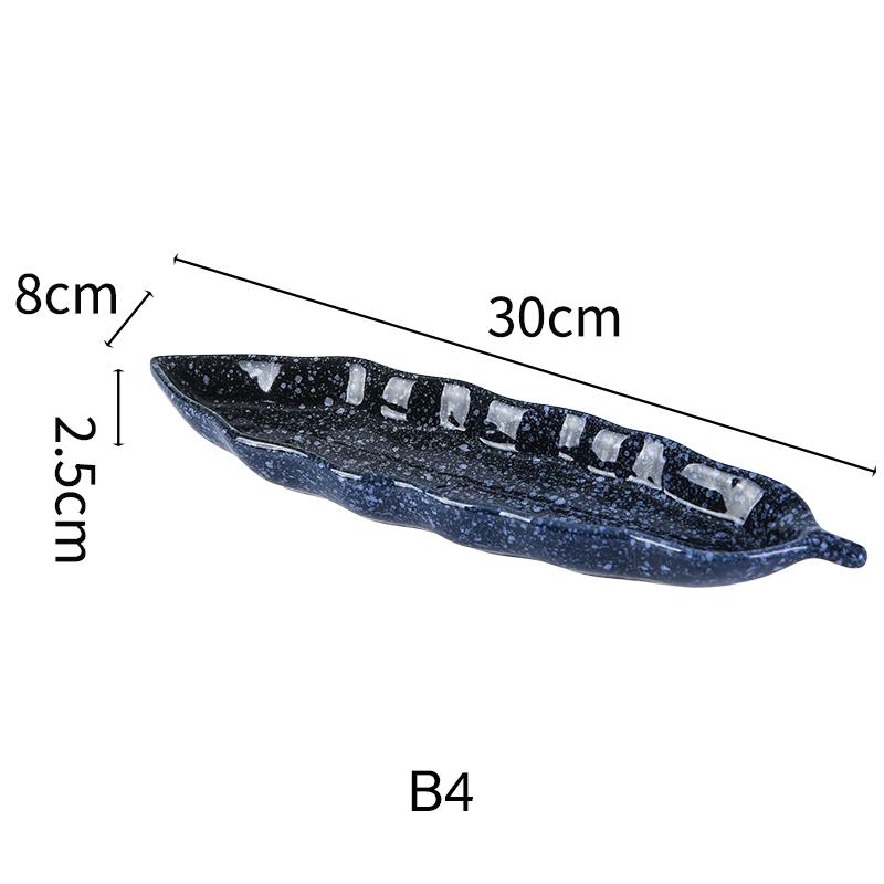 Японская кухня Столовые приборы для сашими Керамическое холодное блюдо Сайра Суши Сервировочная тарелка Угорь Сашими Тарелка для десерта Поднос для закусок