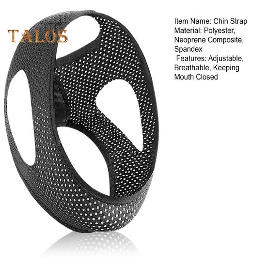 Ремешок для подбородка от храпа, регулируемый, дышащий, удерживающий рот закрытым, универсальный, для мужчин и женщин, средство для сна, ремешок для челюсти от храпа, корректор дыхания