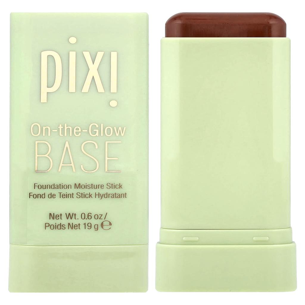 Pixi Beauty, Основа On-the-Glow, Увлажняющий стик-тональное средство, Какао, 19 г (0,6 унции)