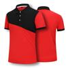 Summer Men's Business Casual Polo Shirt Fashion Color Matching Lapel Button Short Sleeve Golf T-shirt Casual Sports Shirt S-4XL