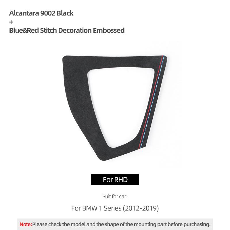 TPIC Carbon Fiber For BMW F20 F21 1 Series 2012-2019 Car Gear Shift Panel Trim Stickers Interior Tuning Auto Decor Accessories