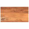 Tabletop 100x70x2.5 cm Rectangular Solid Acacia Wood