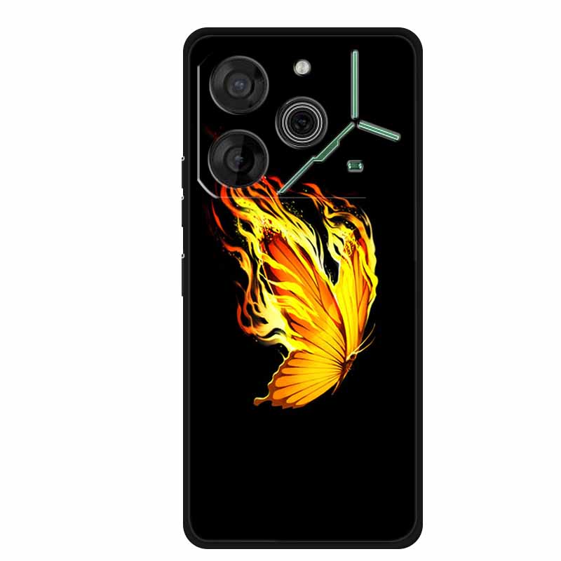 Чехол для Tecno Pova 6 Neo Животные ТПУ Мягкий Силикон Задняя Крышка Чехлы для Телефона для Tecno Pova 6Neo 6.78" Ударопрочный Волк Крутой funda