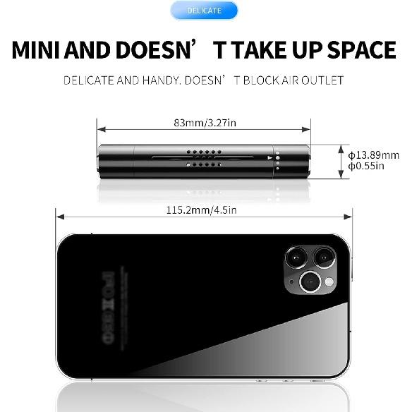 Автомобильные освежители воздуха, диффузор ароматов, вентиляционные зажимы, духи, палочки эфирного масла для женщин и мужчин, автомобильные ароматизаторы, украшения, аксессуары(черный)