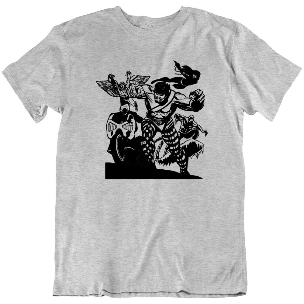 Mafia Gang Champion Super Hero Cartoon Superhero Retro 80's T Shirt Tee Gift New