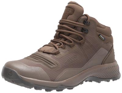 KEEN TEMPO FLEX MID WP Водонепроницаемые треккинговые ботинки с амортизацией и дышащим дизайном для идеальны для альпинизма и Размер Мужской Нескользящий