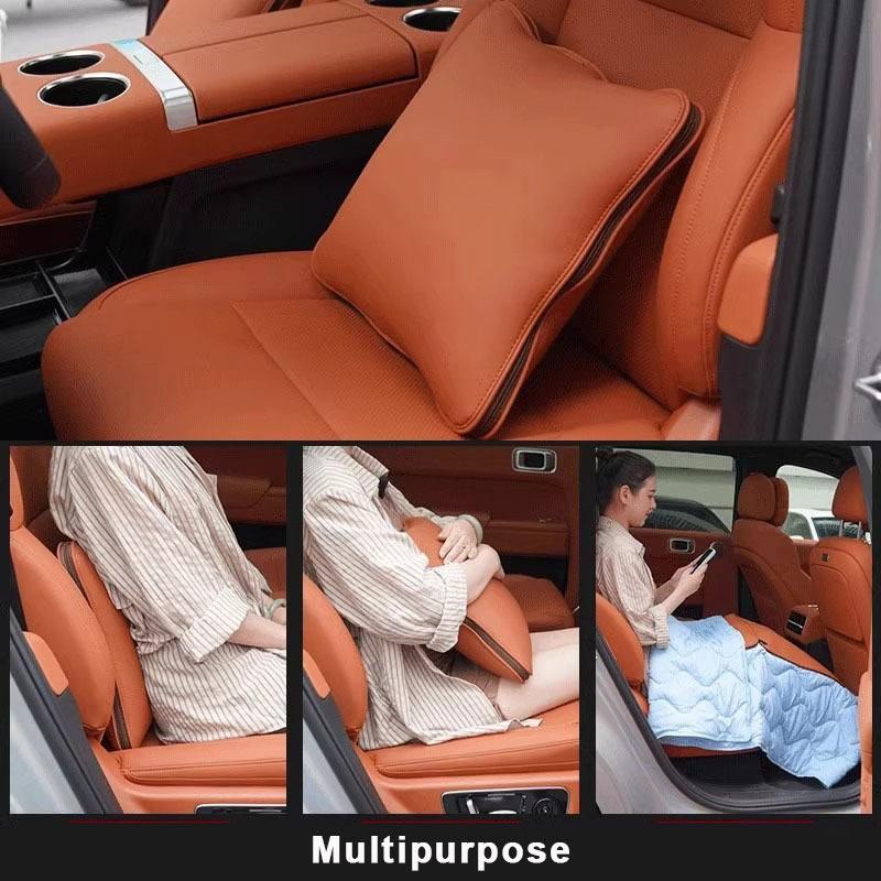 For Lixiang Li Auto L6 L7 L8 L9 MEGA Car Air Condition Quilt Pillow Multipurpose Folding Waist Support Backrest Auto Accessories