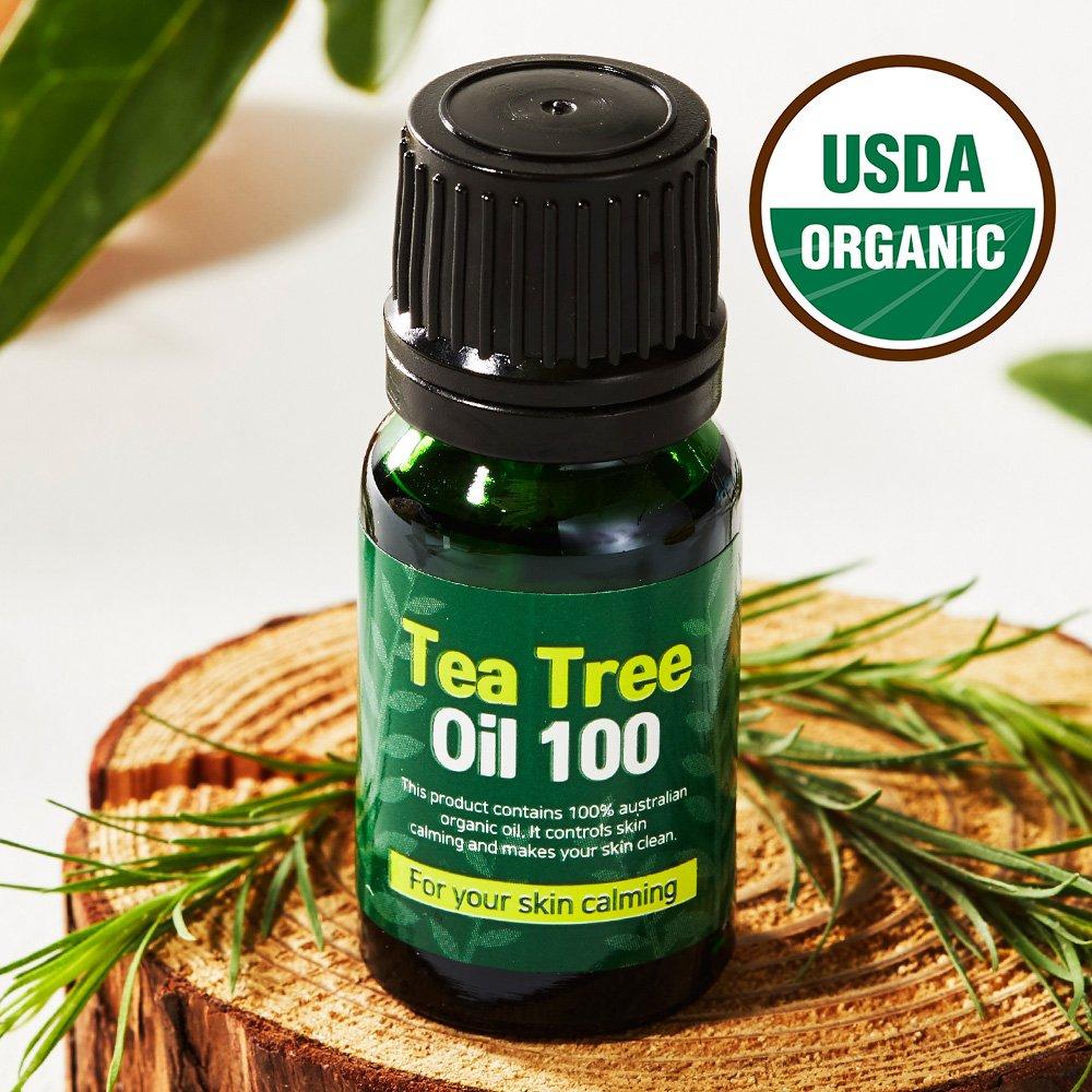 Organic tea tree oil 100 (trouble, mosquito soothing)