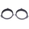 1 Pair Solid 6.5" Black Car Front Door Speaker Spacer for Subaru Forester