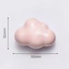 NAIERDI Children Room Ceramic Single Round Wardrobe Handle Kitchen Garden Door Handle Cabinet Handle Cartoon Furniture Handles