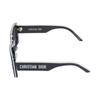 Dior Side Letter Black Irregular Shape Sunglasses Women sunglasses DPFCS1UQR10A0