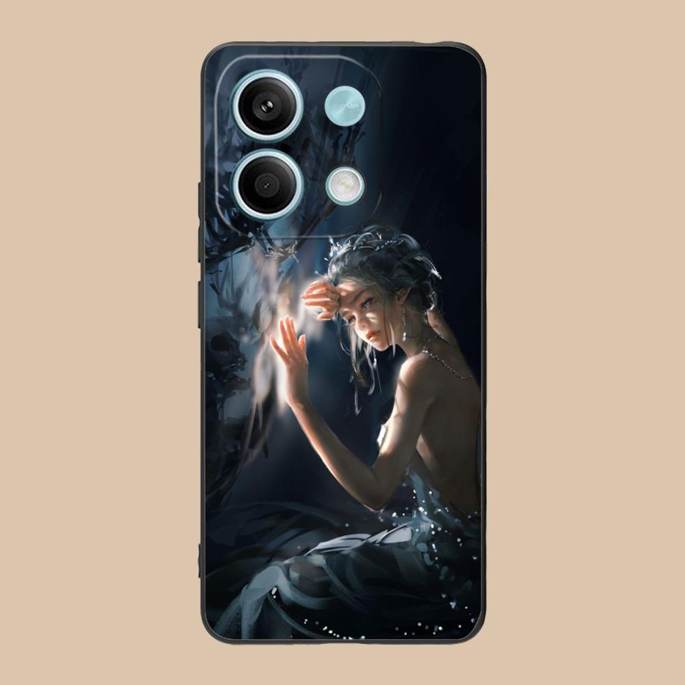 Anime Ghostblade Mobile Phone Case for POCO M7 M6 M5 M4 M3 X7 X6 X5 X4 X3 Pro GT 5G Colorful Printing Cover Cellphones Cover