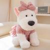 Girly Heart Clothing West Highland Doll Plush Toy Puppy Dog Doll Children'S Soothing Ragdoll Birthday Gift