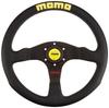 MOMO Competition Руль Черный Воздушный, Спицы/Черная Кожа, 320мм, C-70