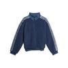 adidas Originals Trefoil X Blondey Collab, полосатый пуловер с воротником-стойкой, мужские топы, синий GS9267