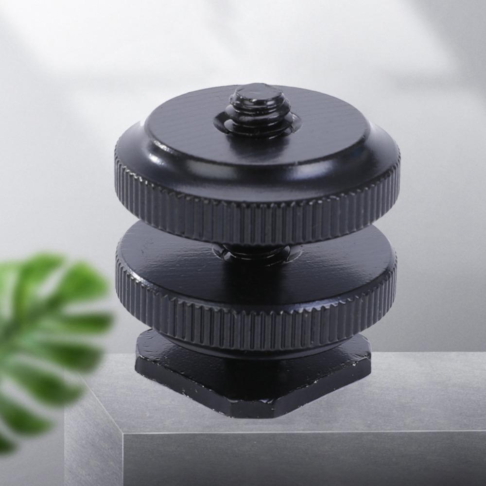 Адаптер с винтовой резьбой для крепления типа «горячий/холодный башмак» из алюминиевого сплава, новый адаптер для вспышки, аксессуары для камеры