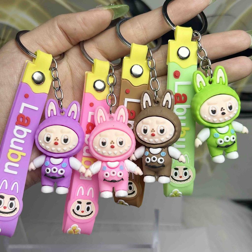 1 шт. Брелок-подвеска в виде овечки для пары, подвеска для ключей от машины или сумки