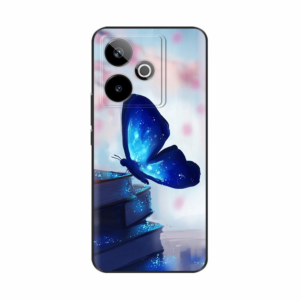 Чехол для Realme GT 7 Силиконовый Мягкий ТПУ Задняя крышка телефона Для Realme GT 7T Чехол Милые Мультяшные Чехлы Для Oppo Realme GT7 Fundas Сумки