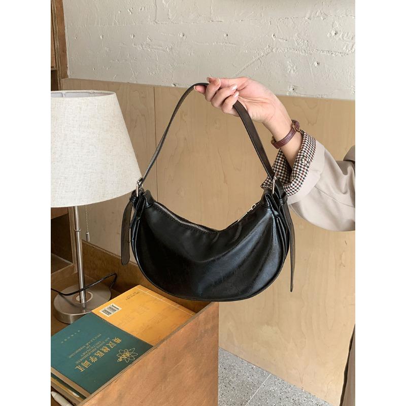 Нишевая дизайнерская сумка под мышкой женская осенне-зимняя новая текстурная сумка серебристая портативная на плечо сумка-мессенджер