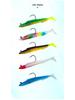 Bionic Soft Fish Lure - Laser Eel Lead-Head Bait, Black Fish Attractor, Available in Five Colors
