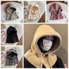 Scarves Balaclava Hat Beanie Hat Knitted Scarf Cute Winter Cap  Outdoor