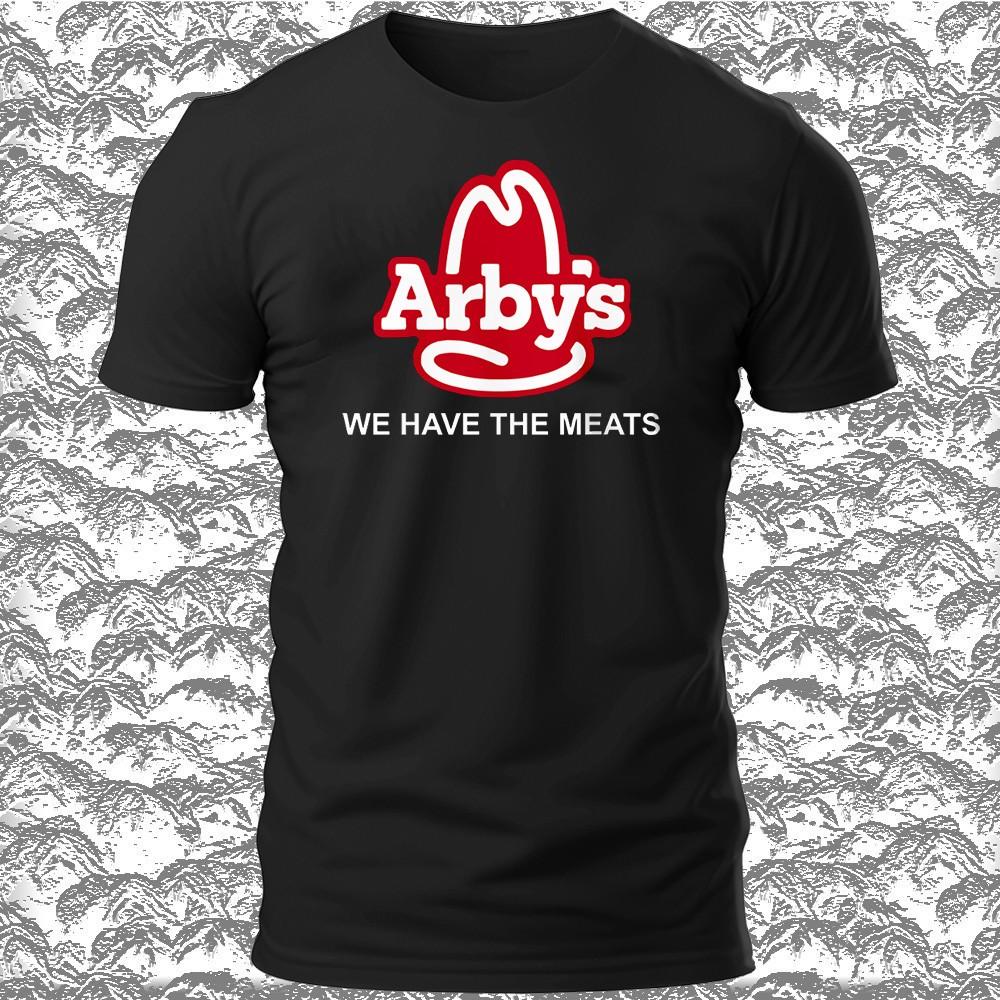 Новая футболка с логотипом ресторана Arby's, смешная, сделано в США, S-5XL, унисекс