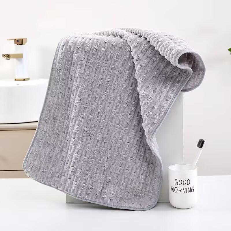 Мягкое и впитывающее полотенце из чистого хлопка, не оставляющее волос, быстросохнущее пляжное полотенце с впитыванием воды, полотенце из кораллового флиса