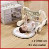 HANDUNYOU 6-in-1 Baby Activity Center with Piano & Walker