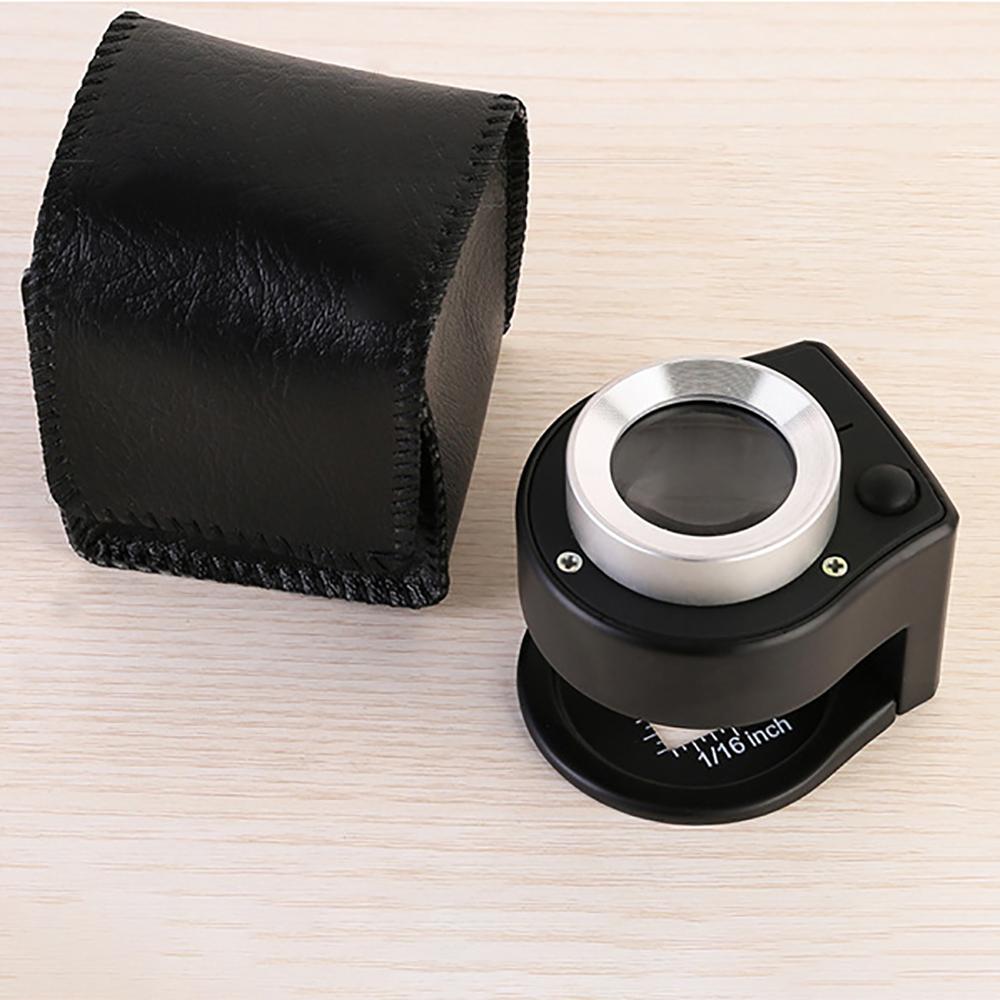 Magnifying Glass Lens Handheld Jewelry Identification Tools Magnifier Loupe Optical Instrument