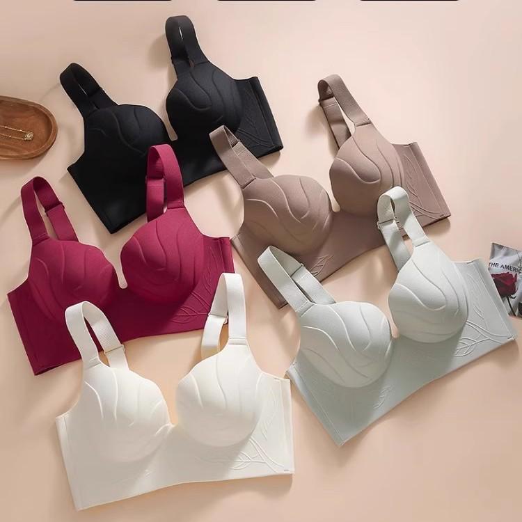 Seamless Plus Size Shaping Bra for Support, Anti-Sagging, and Slimming