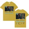 Singer James Arthur Fashion Pattern Casual Mens TShirt Loose TShirt Stylish High Quality Comfortable Short Sleeve Streetwear