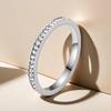 Luxury Women's Stainless Steel Ring: Electroplated Titanium, Non-Fading, Versatile Design