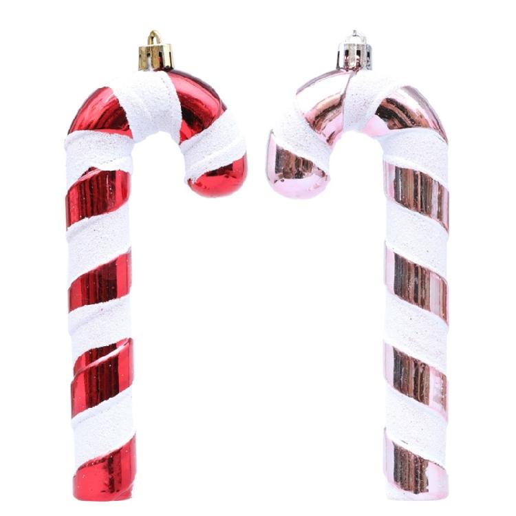 Декоративные Аксессуары Леденцы-Трость Украшение Прочный Пластик Рождественская Елка Украшения Для Праздничных Домов Вечеринки