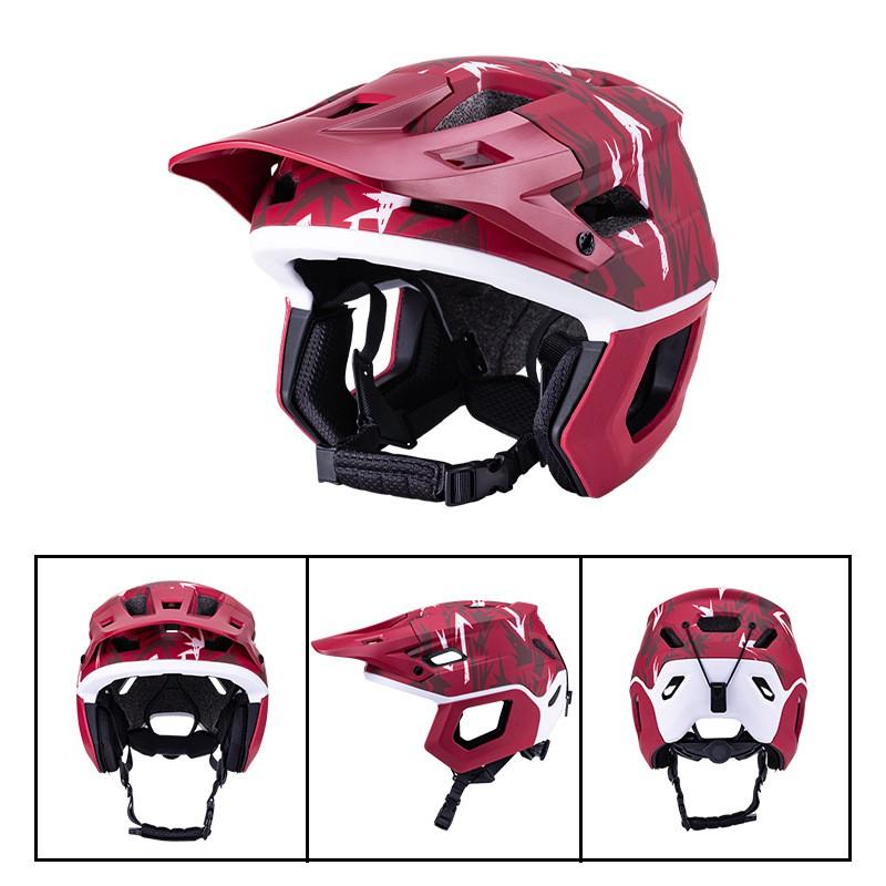 Adult Mountain Bike Downhill Racing Helmet Half Shell Cycling Safety Gear MTB Trail Riding