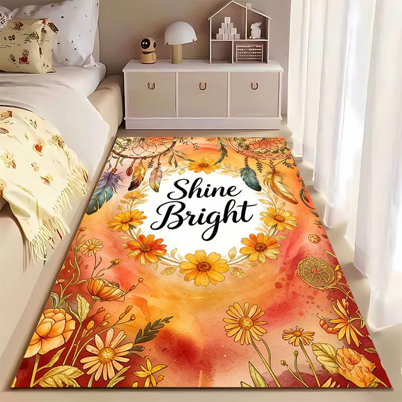 Shine Bright Dreamcatcher Pattern suitable as a non-slip mat for the living room or bedroom sofa