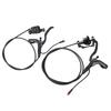 Bike Disc Brake Set Sensitive Front Rear Power Cut Off Hydraulic Brake Kit for Electric Scooter
