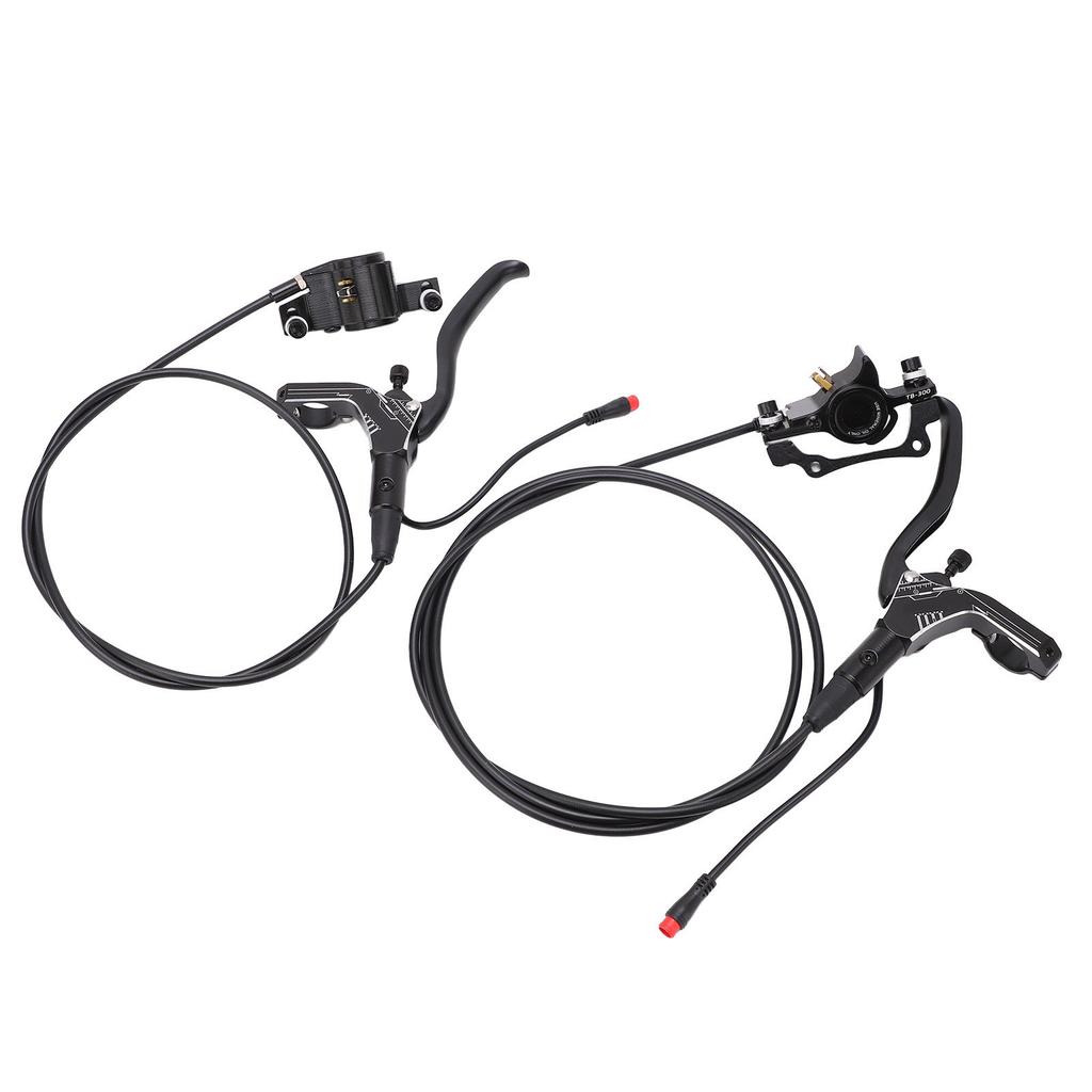 Bike Disc Brake Set Sensitive Front Rear Power Cut Off Hydraulic Brake Kit for Electric Scooter