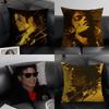 Классическая наволочка Singer M-Michael Jackson Льняные чехлы для подушек Декоративные диванные подушки Чехлы для подушек в машину