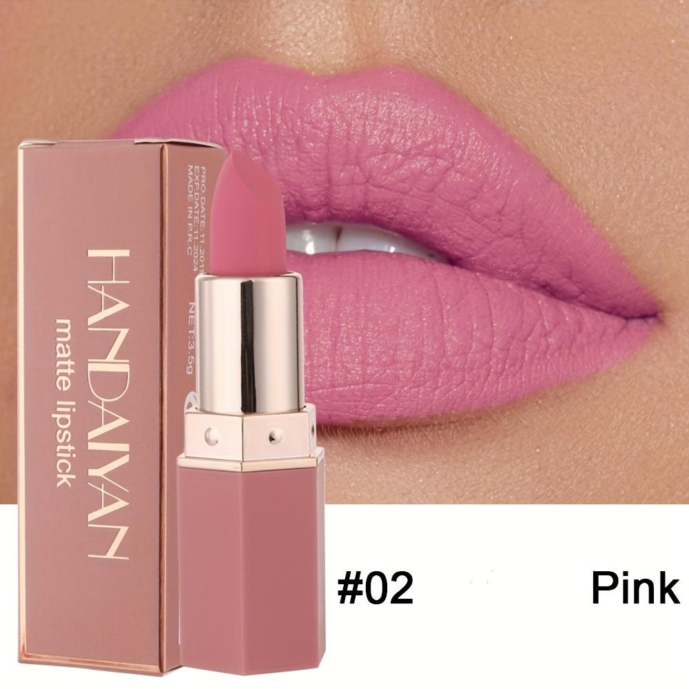 Матовые помады Nude Velvet, водостойкие, долговечные, увлажняющие, не выцветающие, нелипкие помады, блеск для губ, женский макияж