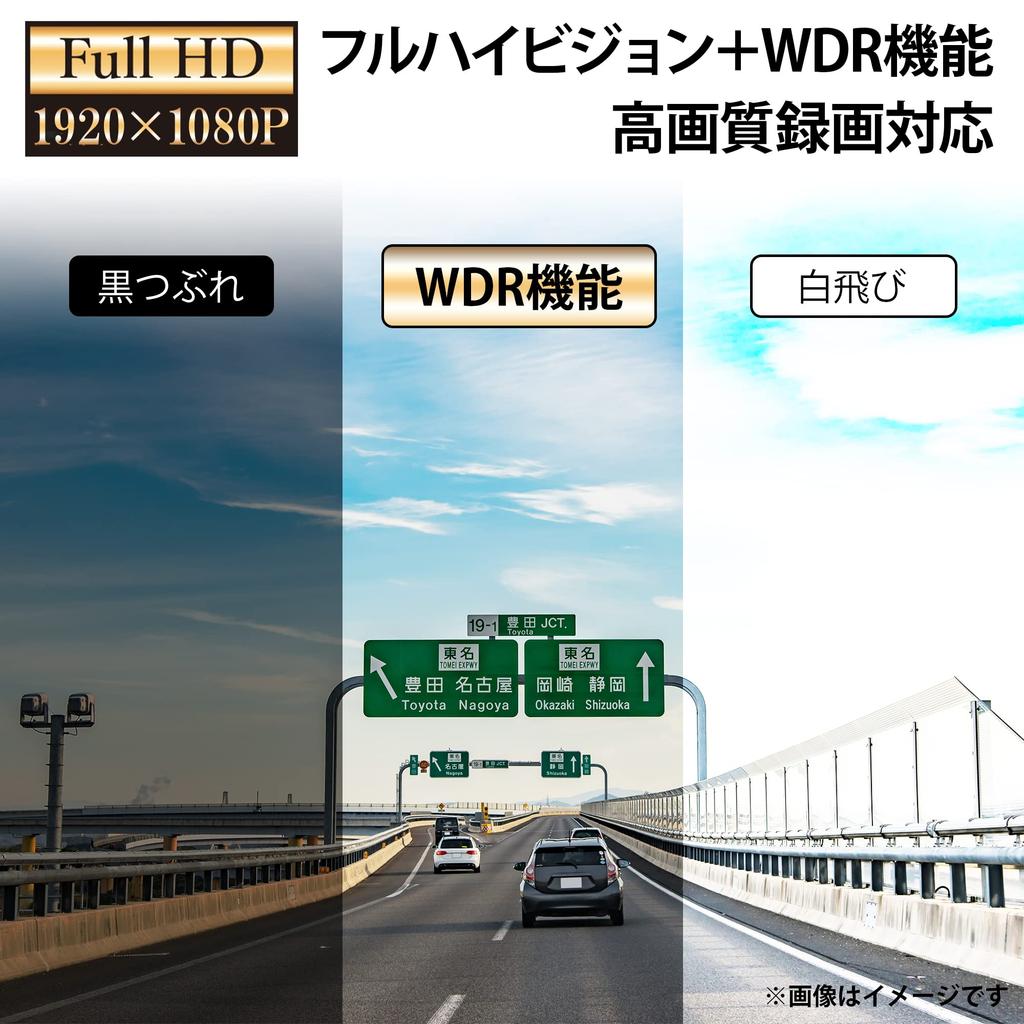 Видеорегистратор KEIYO AN-R102, гнездо прикуривателя, простая установка, компактный размер, прибл.. 2 мегапикселя,