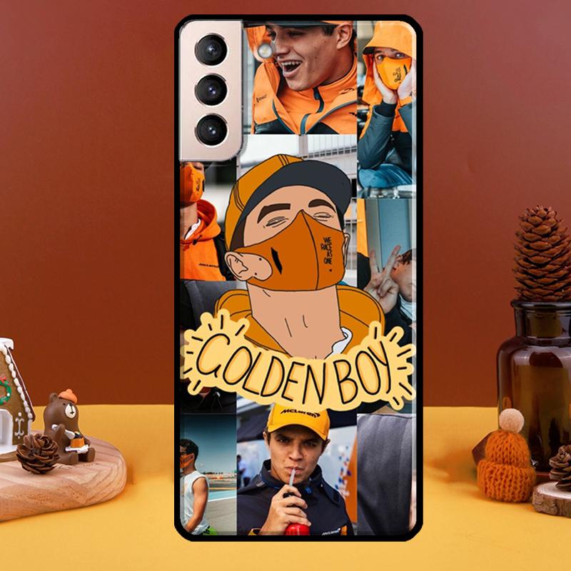 Чехол Lando Norris 2021 для Samsung Galaxy S21 S20 FE Note 20 S22 Ultra Note 10 S8 S9 S10 Plus Чехол для телефона