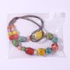 Vintage Ethnic Style Handwoven Necklace Artistic Creativity Versatile Ceramic Necklace Colorful and Minimalist Clothing Accessories