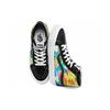 Vans Sk8 Vault Og Lx Canvas Suede Classic Casual Fun Print High Top Skate Shoes Unisex Sneakers Black Multicolor VN0A4BVBB56