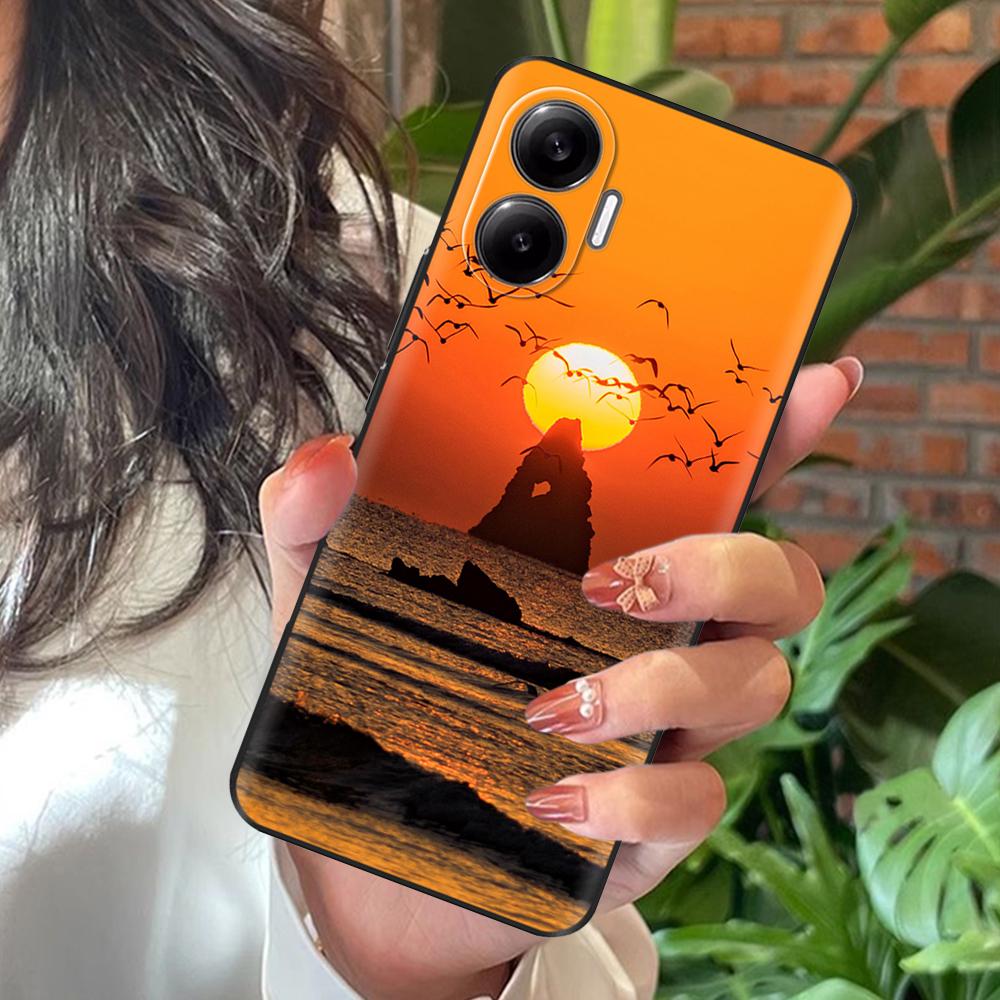 Чехол для Xiaomi Poco F7 Мягкий силикон Fundas Расписная крышка телефона Для Poco F7 Pro Чехлы Защитный корпус Для Poco F7 Ultra PocoF7
