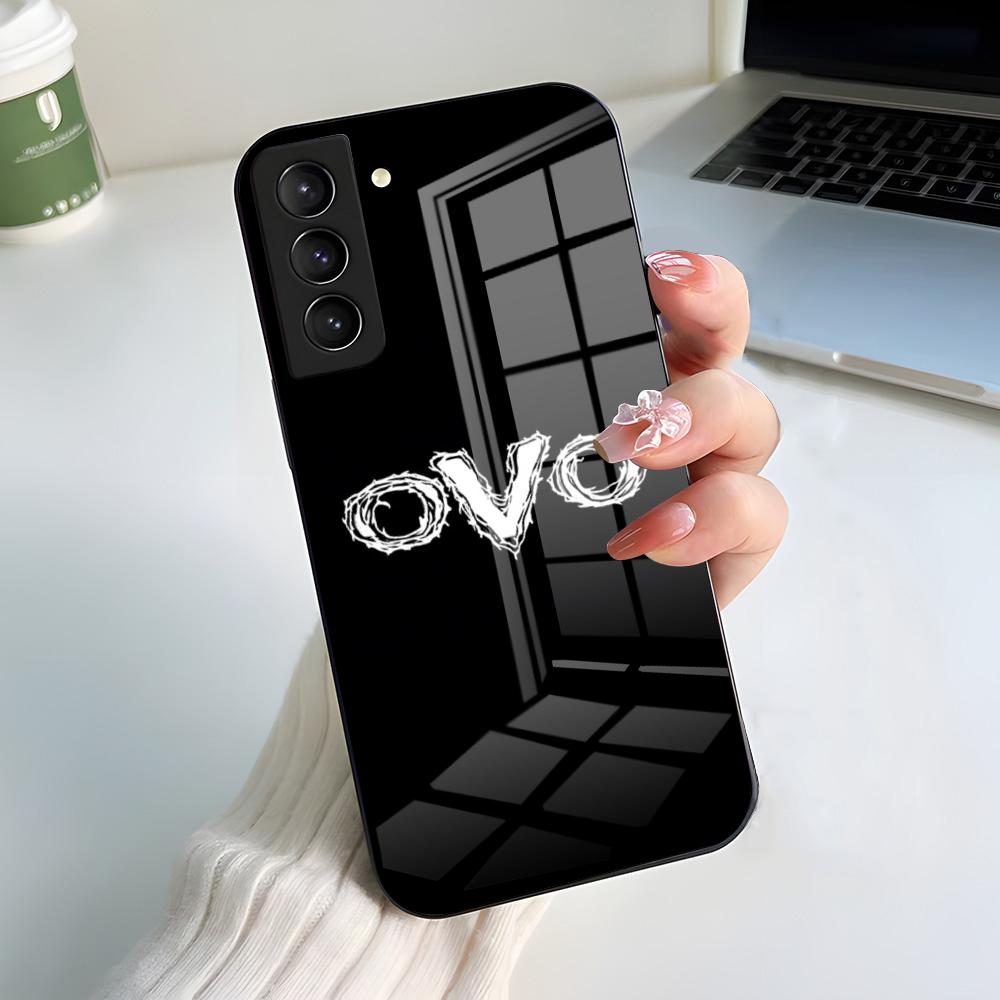 Чехол для телефона Drake O-OvO OWL Певец Для Samsung S26 S25 S24 FE S23 S22 S21 Plus S20 Ultra Note20Ultra Черная Стеклянная Крышка
