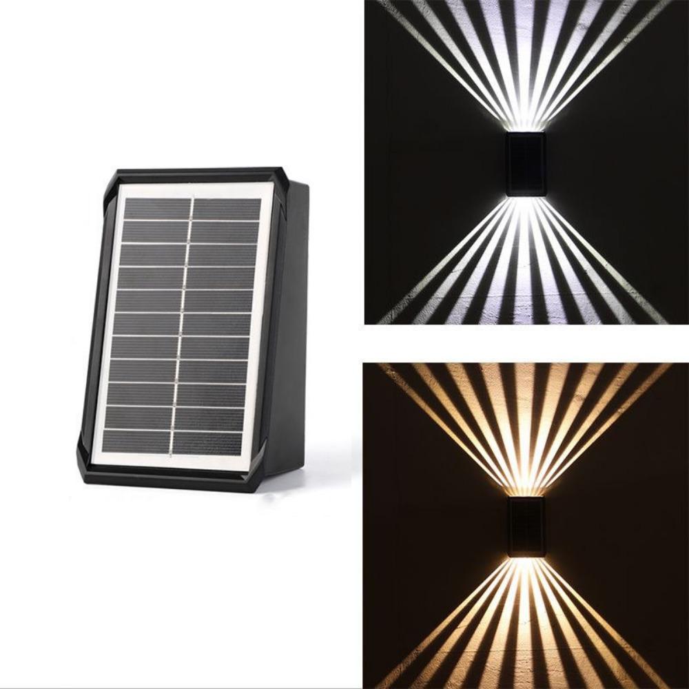 IP65 Waterproof Solar Wall Lamp Automatic Lighting Atmosphere Decoration Spotlights  Porch