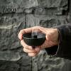 Ароматерапевтическая горелка Винтажный штатив Держатель для благовоний с крышкой, Чугунная горелка, Металлический котел для благовоний Zen для дома, Конусы для смол Уголь