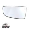 Wing Mirror Upper & Lower Glass Left/Right Side Mirror Replacement Lower Glass with Plate Compatible with Transit MK8 2014-2020