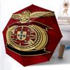 National Emblem Portugal Folding umbrella Umbrella durable Umbrella Sun umbrella outdoor