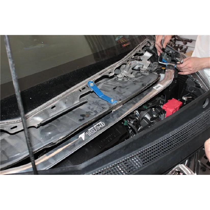TTCR-II For Honda FIT Jazz 2009-2013 Suspension system Strut Bar Car Accessories Alloy Stabilizer Bar Car Styling Tension Rod